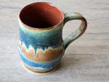 Handmade Ceramic Mug – Rustic Pottery Coffee Cup with Ash Glaze – Australian Stoneware - Buxton Pottery
