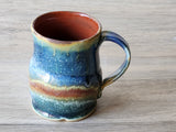 Rustic Handmade Ceramic Mug – Wheel-Thrown Pottery Cup – Earthy Handmade Gift – 450ml - Buxton Pottery