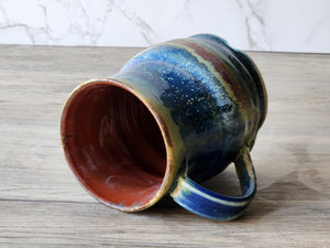 Desert Sky – Handmade Ceramic Mug with Ash Glaze (Rustic Pottery, 450ml - Buxton Pottery