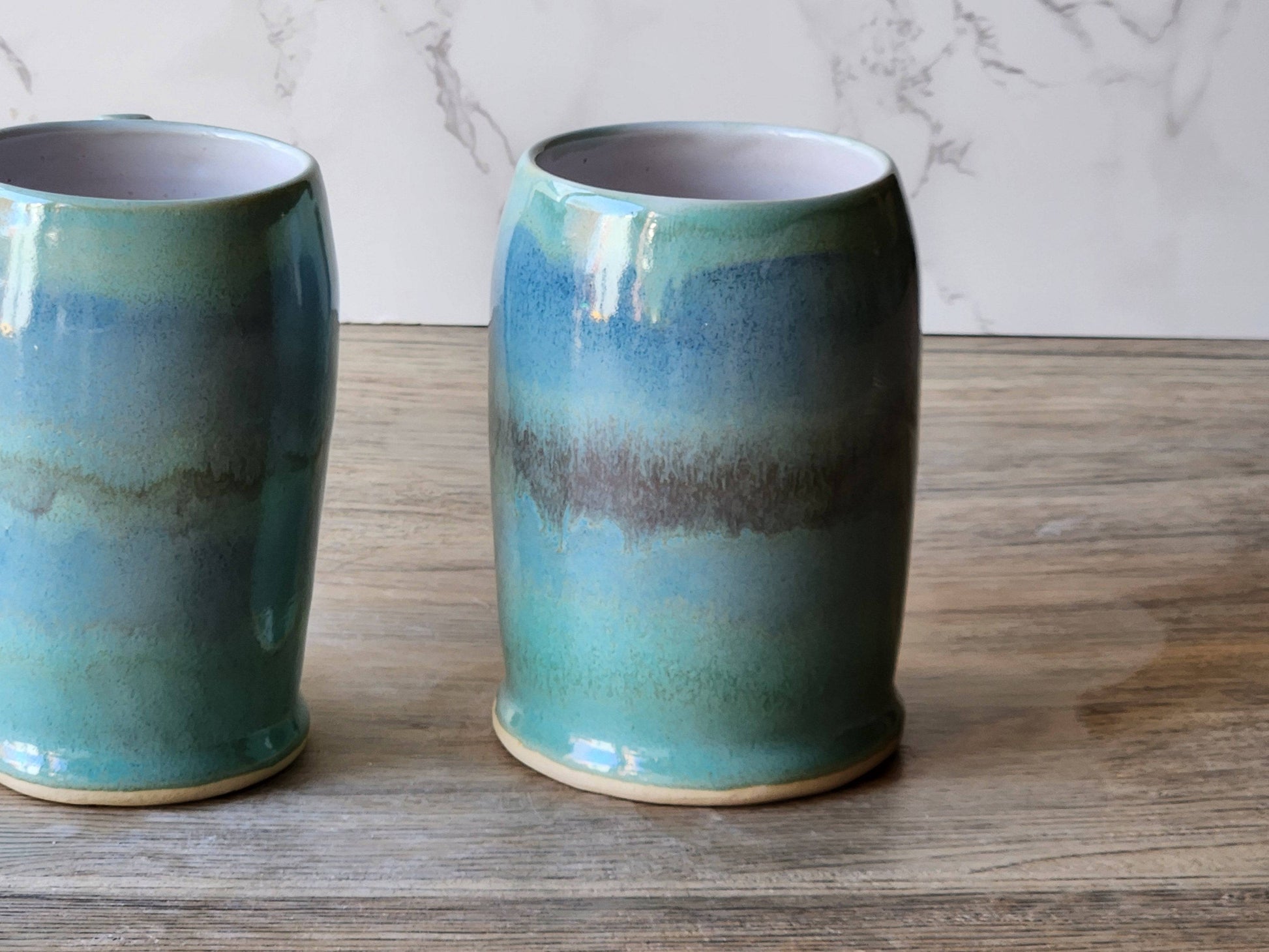 Wheel-thrown pottery stein 450ml – handmade in Melbourne