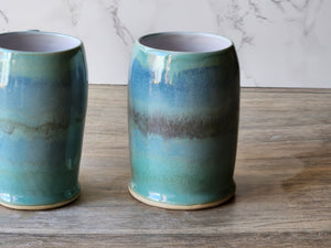 Wheel-thrown pottery stein 450ml – handmade in Melbourne