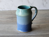 Handmade Ceramic Beer Stein – Green Pottery Gift for Men - Buxton Pottery