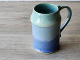 Handmade Ceramic Beer Stein – Green Pottery Gift for Men - Buxton Pottery