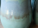 Handmade Ceramic Coffee Mug – Blue Green Pottery 400ml - Buxton Pottery