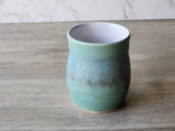 Handmade Ceramic Coffee Mug – Blue Green Pottery 400ml - Buxton Pottery