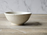 Small ceramic serving bowl – earthy speckled finish
