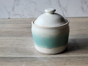 Artisan pottery jar for tea, sugar, or keepsakes – handmade in Australia
