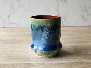 One-of-a-kind wheel-thrown coffee mug – Australian ceramic