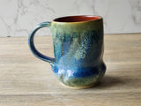One-of-a-kind wheel-thrown coffee mug – Australian ceramic