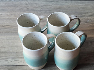 High-fired pottery mug dishwasher safe