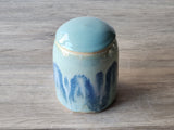Pottery jar with lid handmade in melbourne