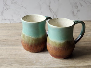 Wheel-thrown ceramic coffee mug from Melbourne Australia