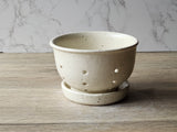 Ceramic berry colander bowl handcrafted in Melbourne