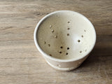 Artisan stoneware berry bowl handmade in Australia