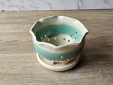 Ceramic berry colander bowl handmade in Melbourne Australia
