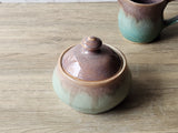 Stoneware ceramic jar for spices, keepsakes, or tea leaves, handmade in Melbourne by Buxton Pottery