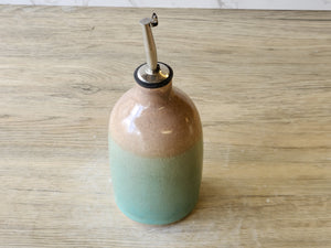 Australian handmade ceramic oil cruet 400ml