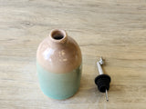 Ceramic kitchen oil bottle – handmade and food-safe