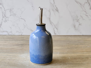Artisan ceramic olive oil dispenser – made in Australia
