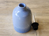 Unique handmade olive oil pourer – rustic pottery gift
