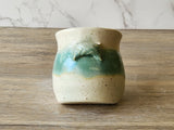 Rustic pottery salt keeper – Melbourne handmade