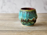 Rustic handmade  ceramic cup, whisky sipper – Japanese tradition
