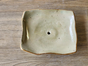 Stoneware soap holder handmade in Australia