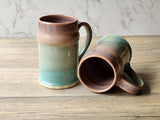 Functional rustic beer steins handmade in Melbourne