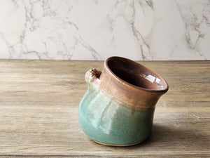 Rustic kitchen salt pig – handmade in Australia