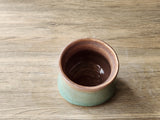 Food-safe handmade pottery salt keeper
