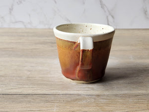 Small 150ml stoneware espresso cup – wheel-thrown