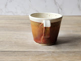 Small 150ml stoneware espresso cup – wheel-thrown