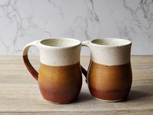 Wheel-thrown ceramic coffee mug – Australian pottery