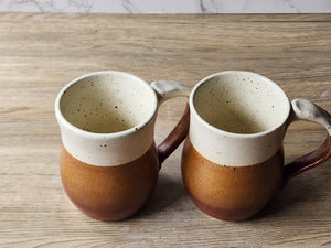 Extra large handmade ceramic mug – rustic finish
