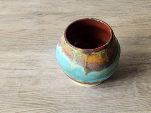 Wheel-thrown yunomi teacup handmade in Melbourne
