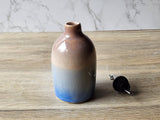 Handmade Ceramic Olive Oil Pourer - 350ml Pottery Oil Bottle & Vinegar Dispenser - Oil Cruet Made in Australia - Buxton Pottery