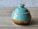 Rustic ceramic sugar jar – handmade in Melbourne