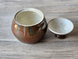 Handmade ceramic sugar dish perfect gift for coffee lovers