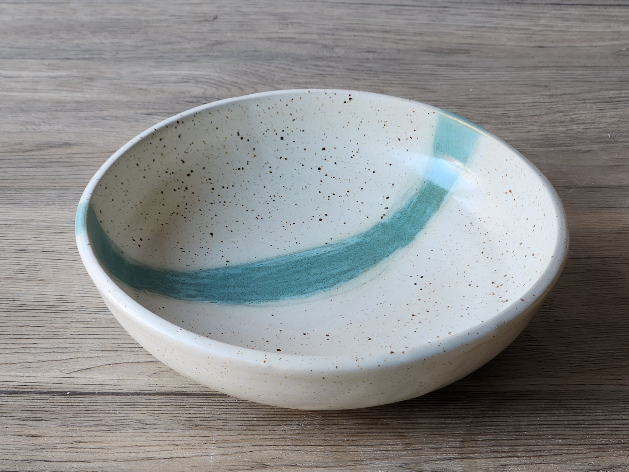 Large ceramic pasta bowl handmade in Melbourne Australia