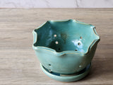 Handmade Pottery Berry Bowl with Saucer | Ceramics Melbourne
