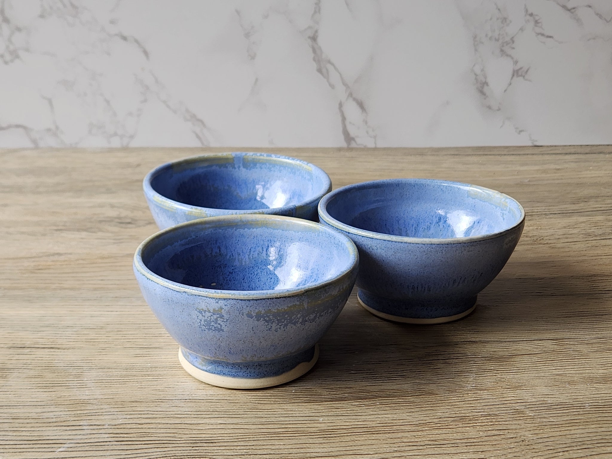 Small pottery condiment bowls handmade in Melbourne Australia