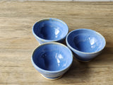 Artisan stoneware bowl for sauces spices or condiments
