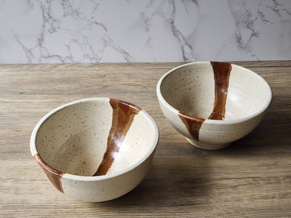 Wheel-thrown stoneware bowl handmade in Melbourne studio