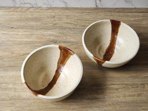 Durable high-fired ceramic bowl for everyday use