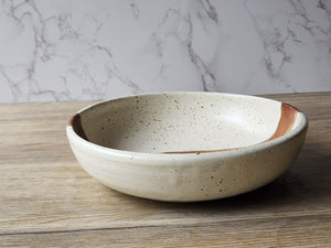 Artisan stoneware pasta bowl crafted in Melbourne studio