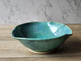 Handmade ceramic centrepiece bowl artisan stoneware