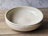 Artisan stoneware salad bowl, handmade in Melbourne