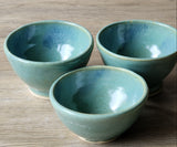 Small pottery salt pinch pot, artisan crafted in Melbourne