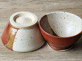 Functional handmade pottery bowl for dips or small servings