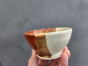 Handmade ceramic pinch pot, versatile small serving bowl